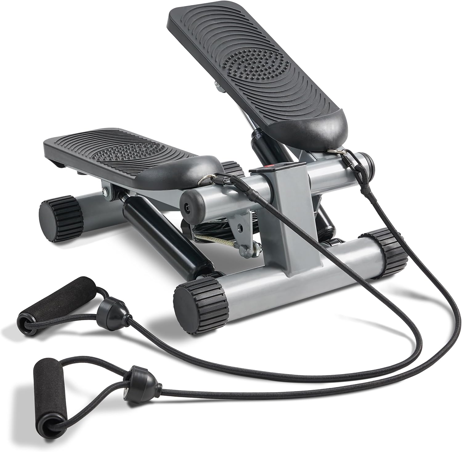 Sunny Health & Fitness Mini Stair Stepper with Resistance Bands