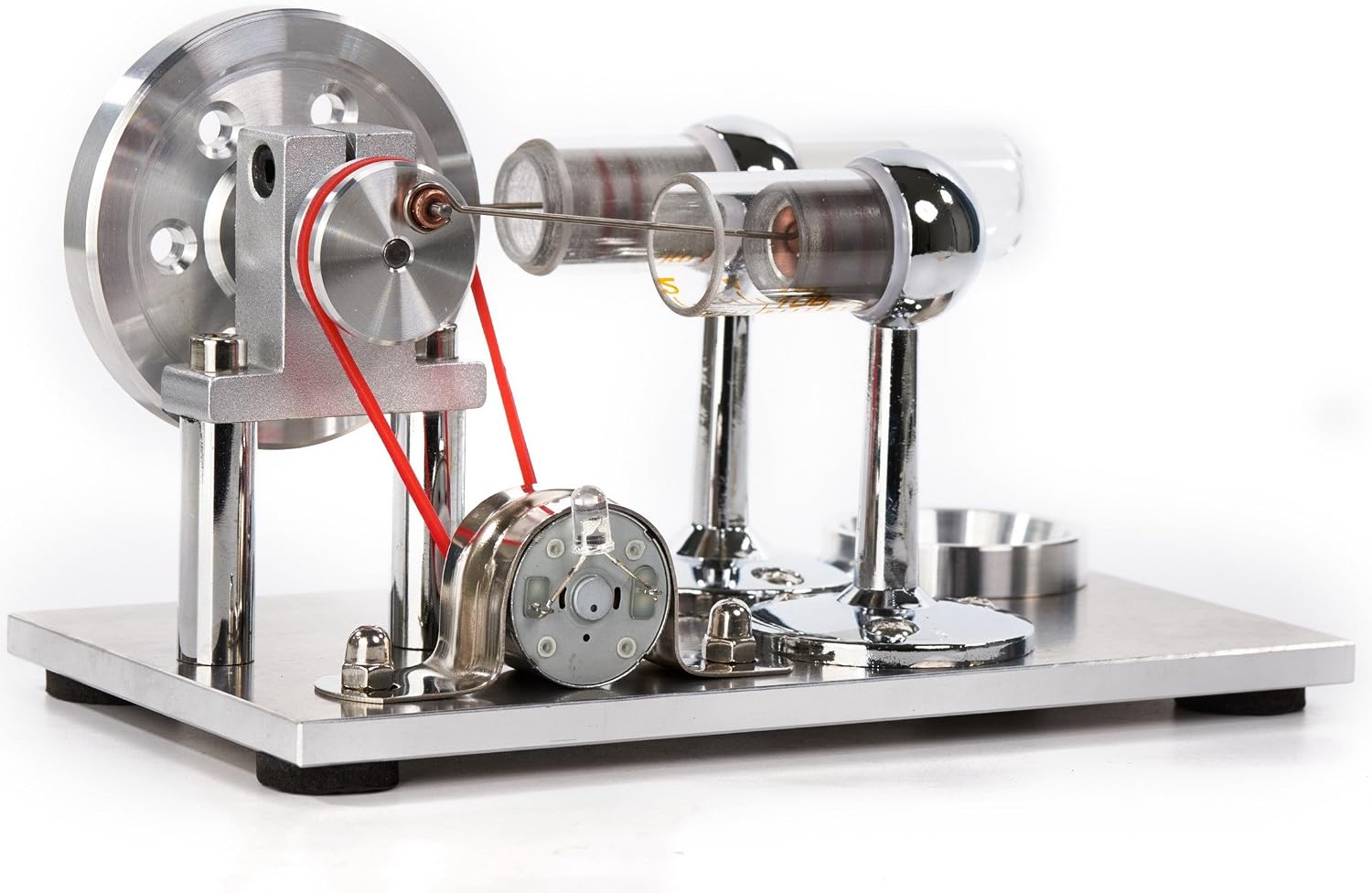 Sunnytech Hot Air Stirling Engine Model with LED (SC001)