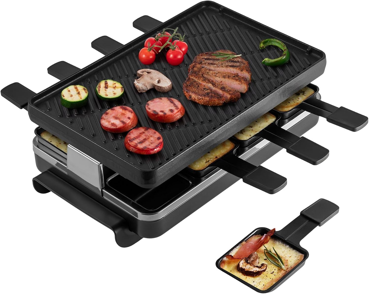 Swissmar Classic 8-Person Raclette Party Grill