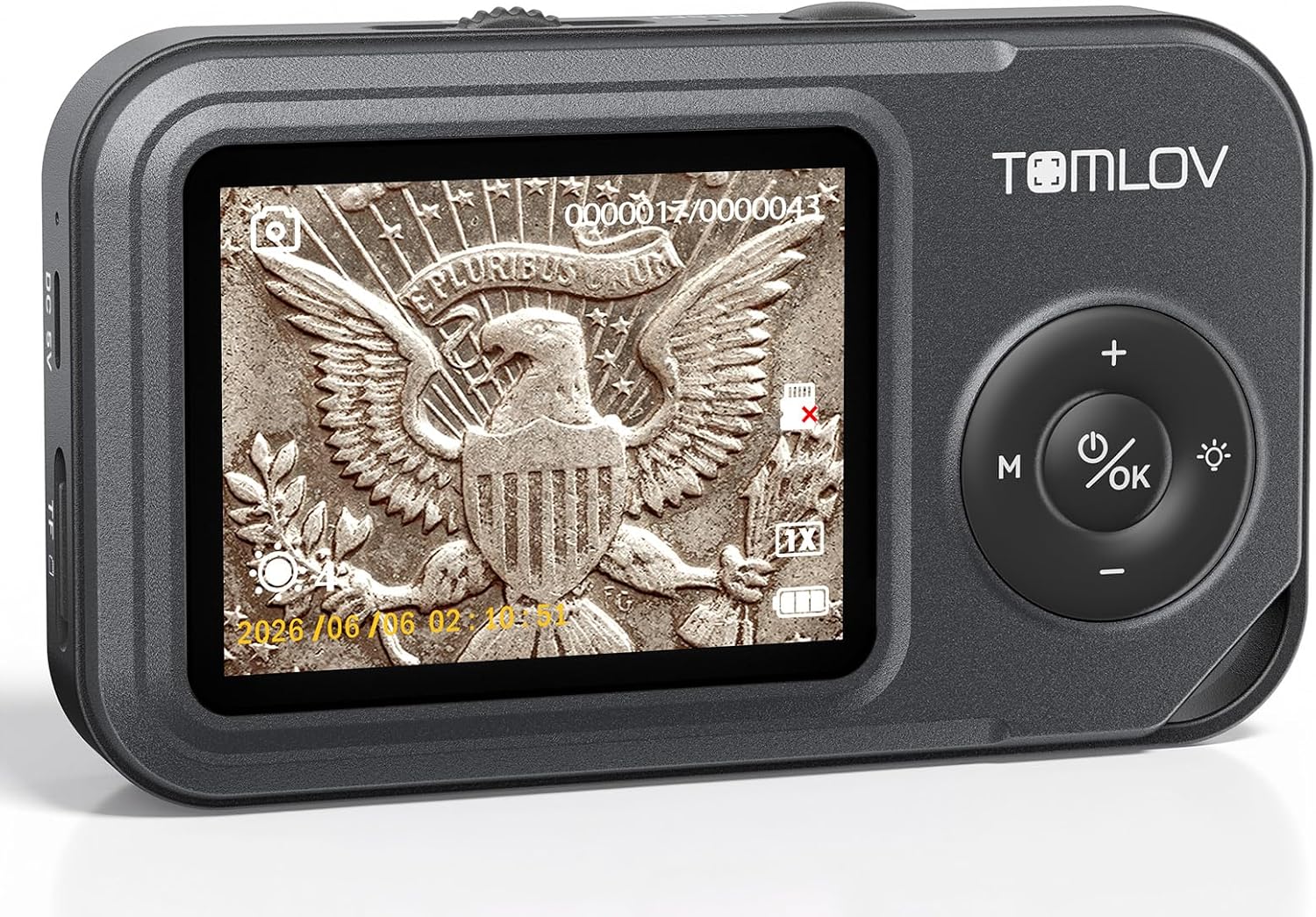 TOMLOV P50 Handheld Digital Microscope