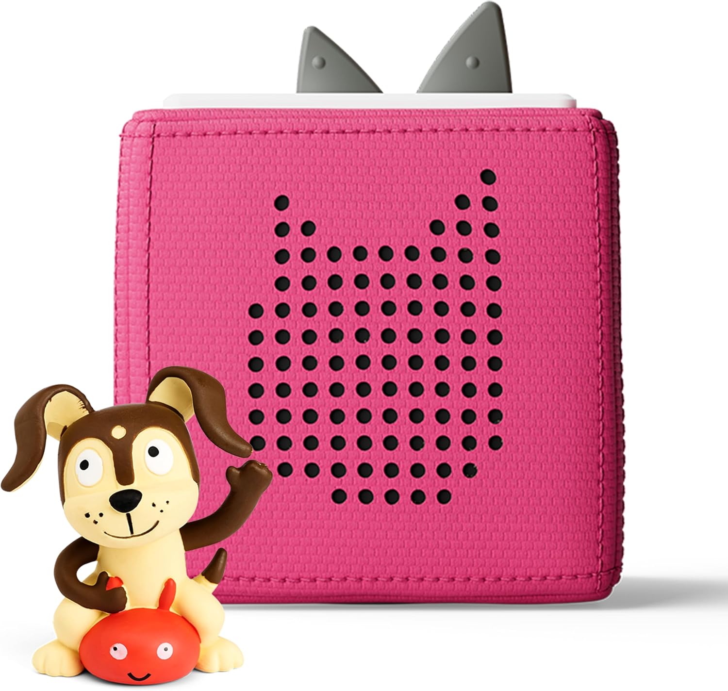 Toniebox Audio Player Starter Set with Playtime Puppy, Pink