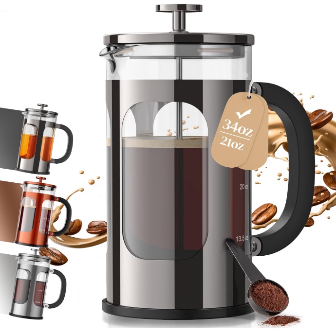 Veken Stainless Steel French Press