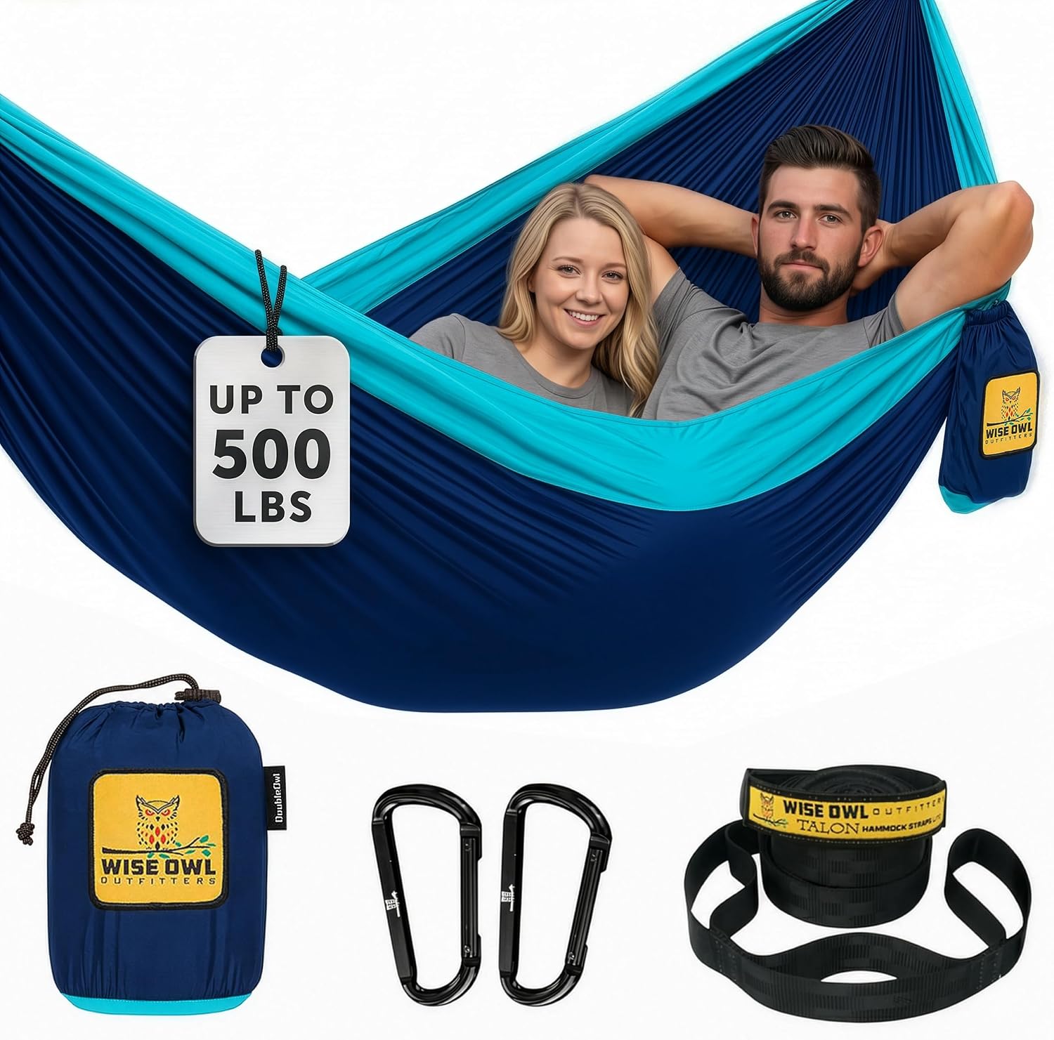 Wise Owl Outfitters Double Camping Hammock