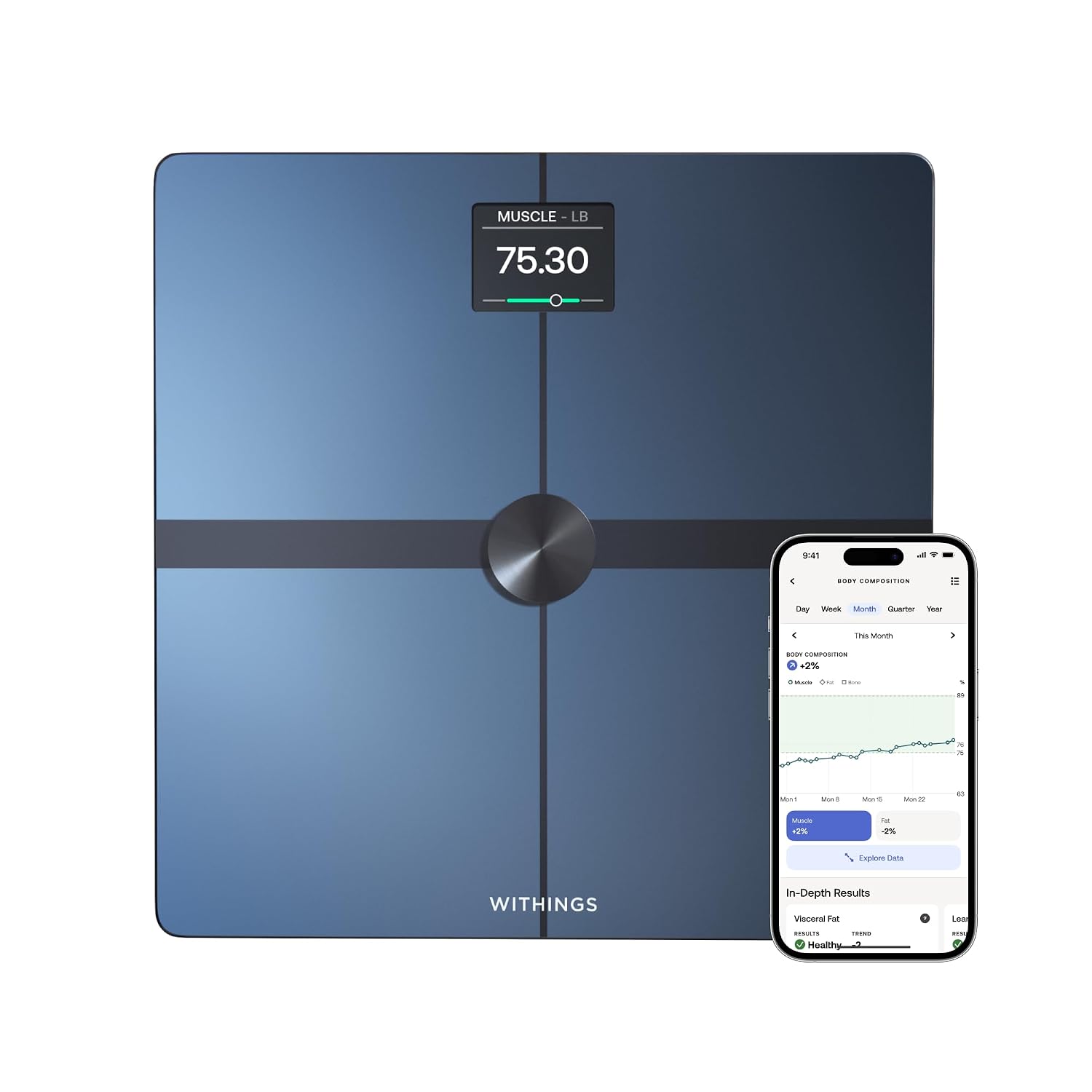 Withings Body Smart Wi-Fi Scale, Black