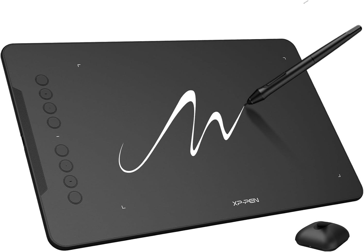 XPPen Deco 01 V3 Drawing Tablet, 10 x 6 in.