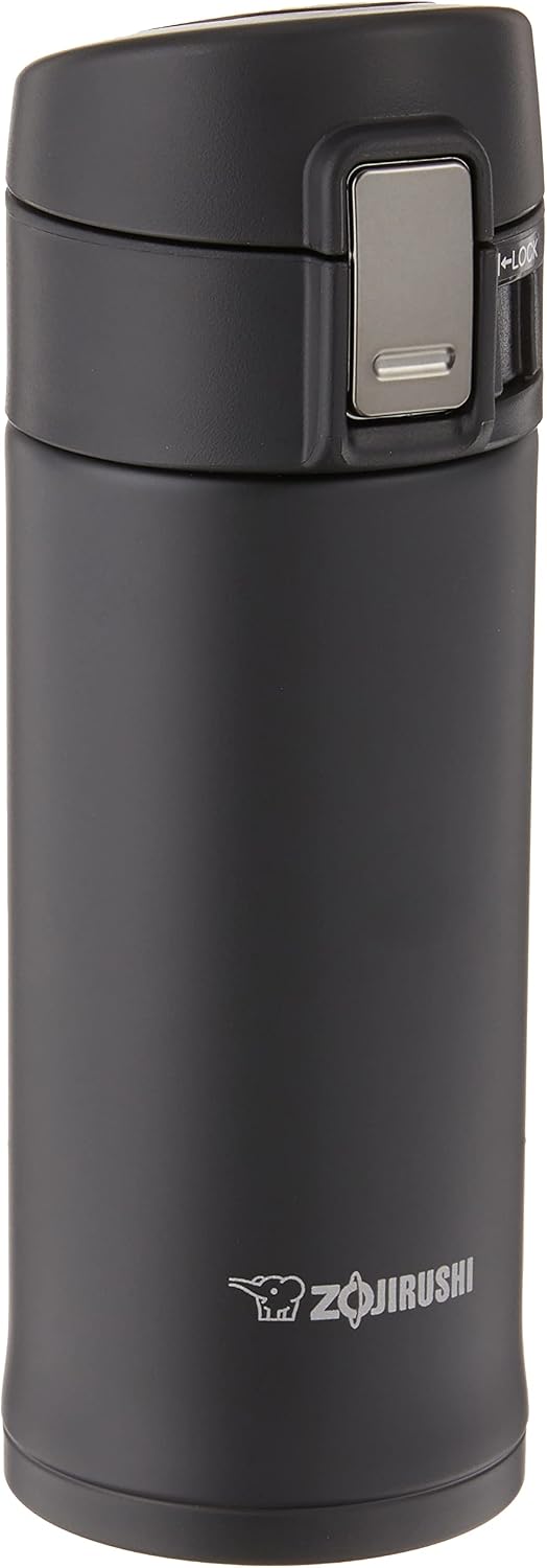 Zojirushi Stainless Steel Travel Mug, 16 oz, Black